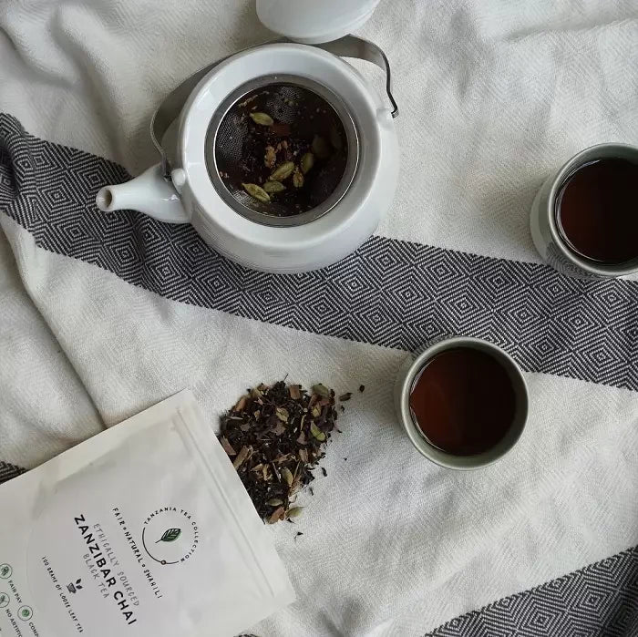 KAZI YETU Zanzibar Chai Tea Tubes